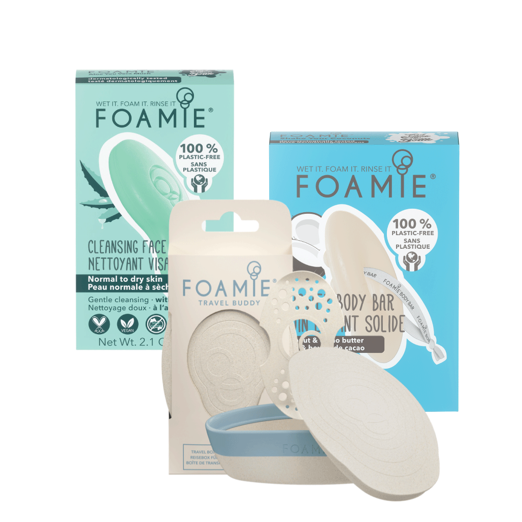 FACE & BODY BAR TRIO - Aloe Face For Normal To Dry Skin & Coconuts For Dry Skin