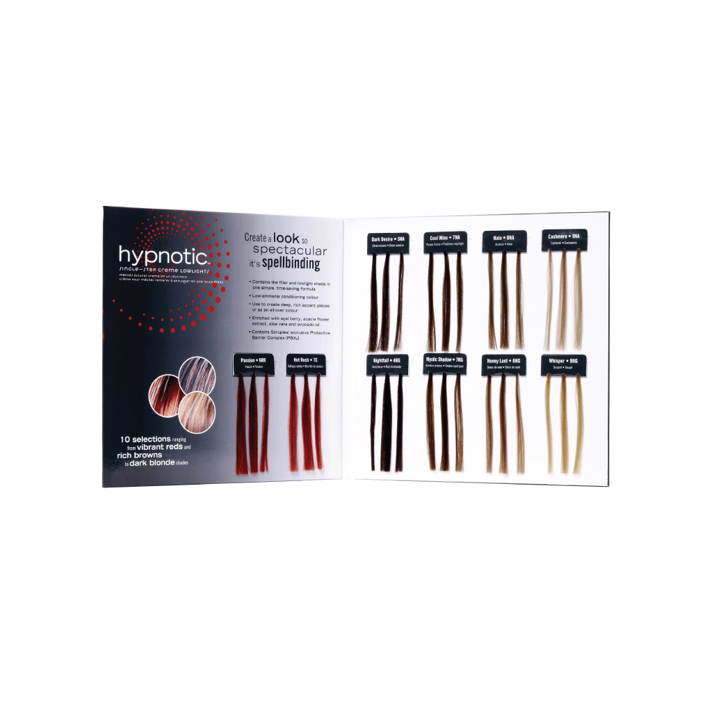 HYPNOTIC - Single-Step Lowlights Swatchbook