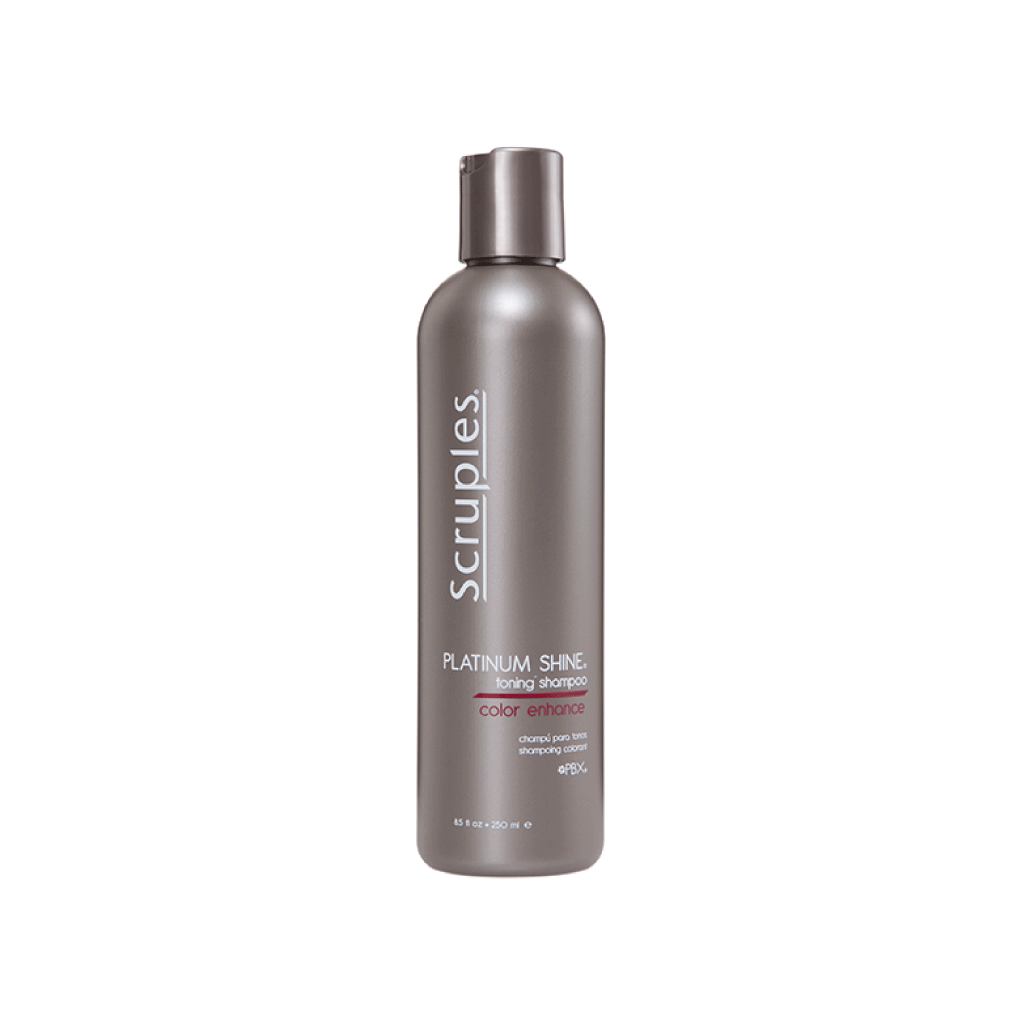 PLATINUM SHINE - Purple Toning Shampoo