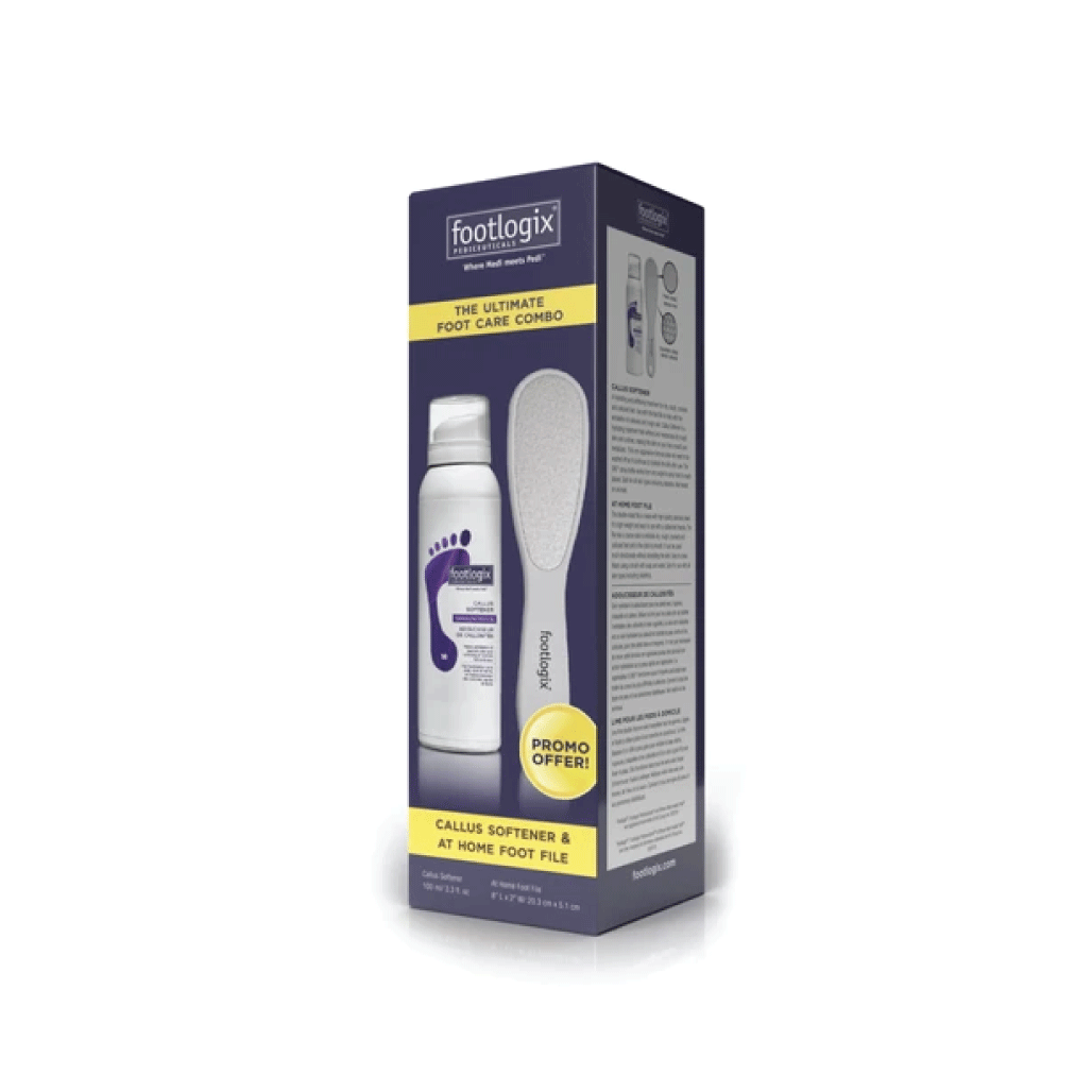 CALLUS SOFTENER AND FILE