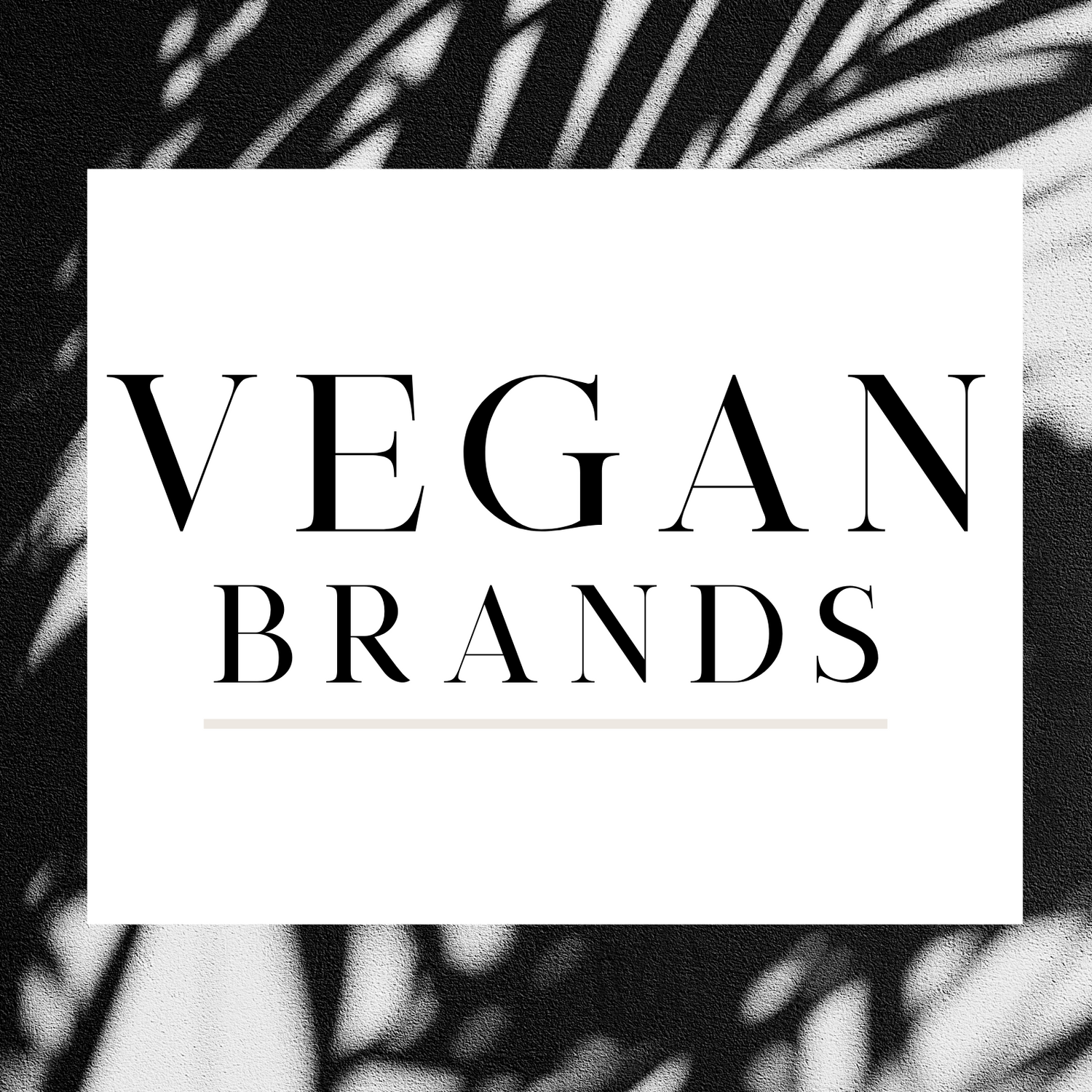 Vegan Brands