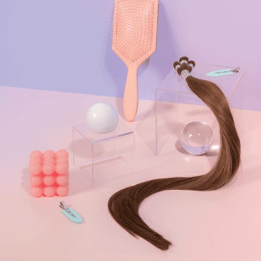 THE MINI CHESTNUT - Hand Tied Weft
