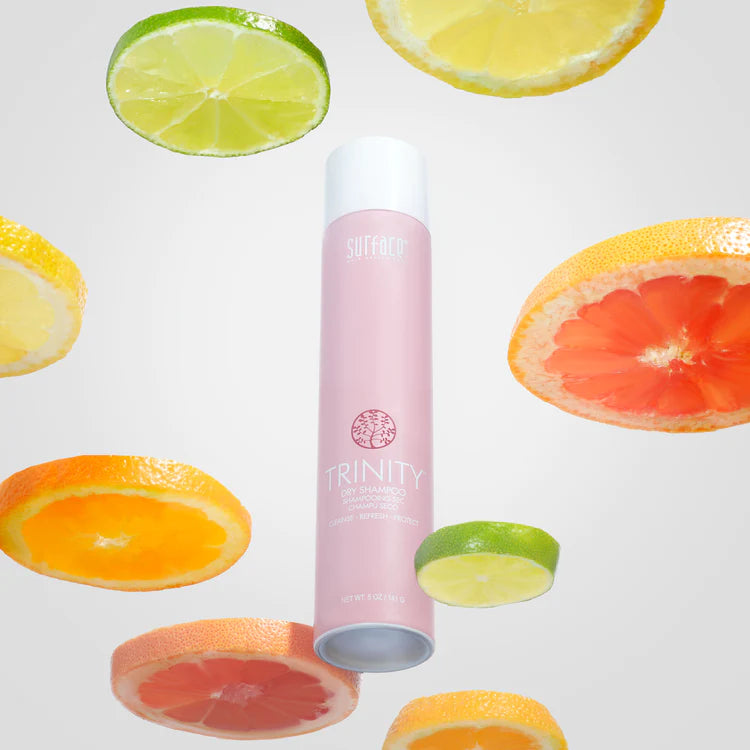  fresh and clear dry shampoo! Naturally absorbs dirt and oil, kicks up volume and shine, leaving zero residue behind.